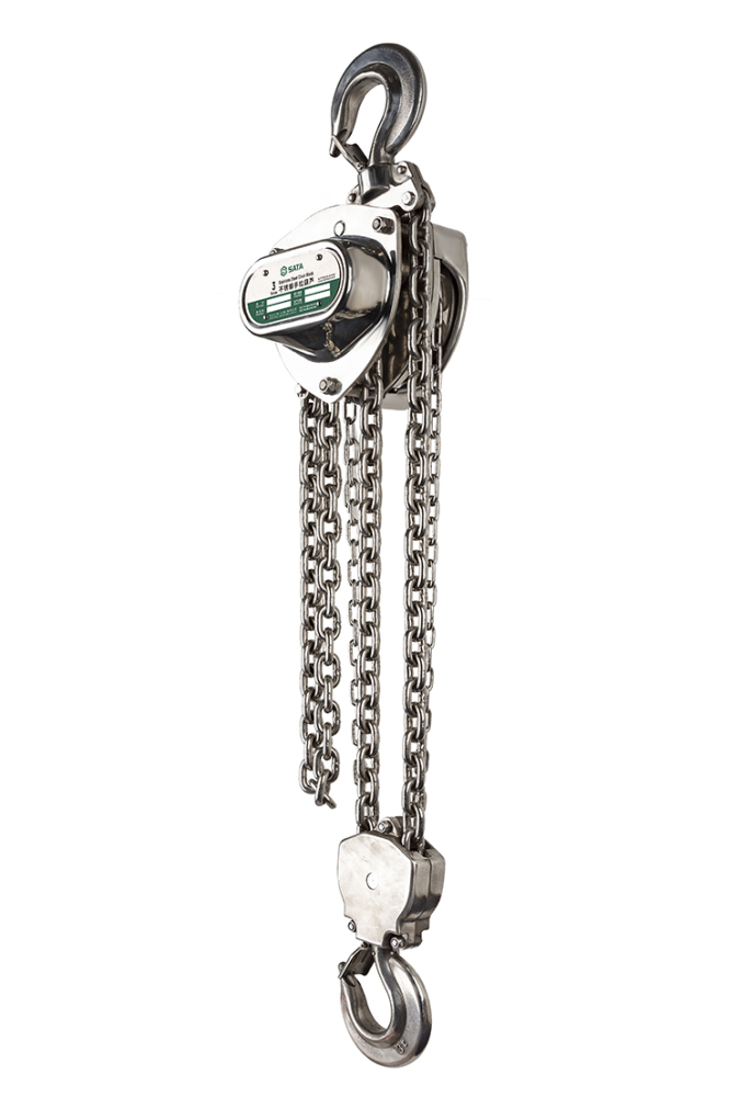 97895 SATA Stainless Steel Chain Block 3T 3m