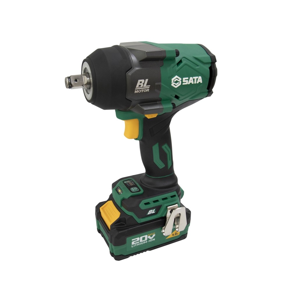 151075U SATA 20V Li-Ion Brushless Impact Wrench 800N·m (4.0Ah*2)