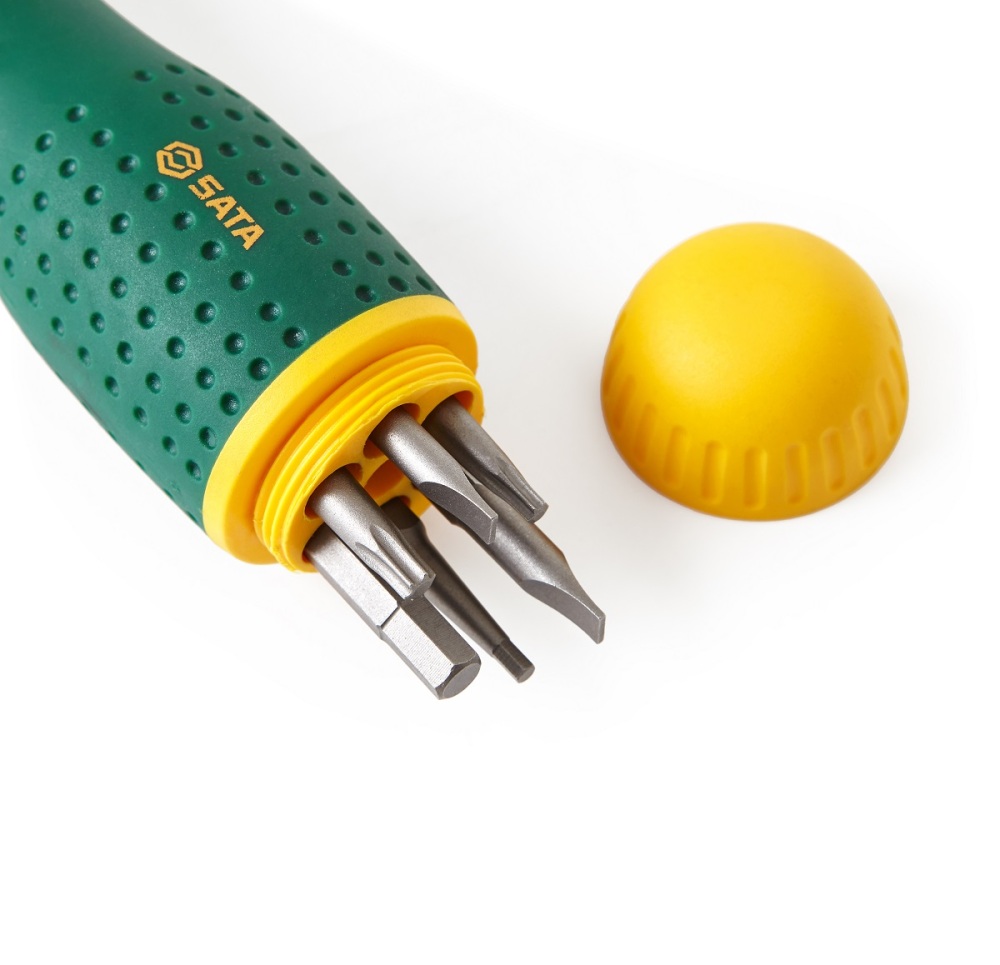 09350 SATA 19 In 1 Interchangeable Ratchet Screwdriver Set