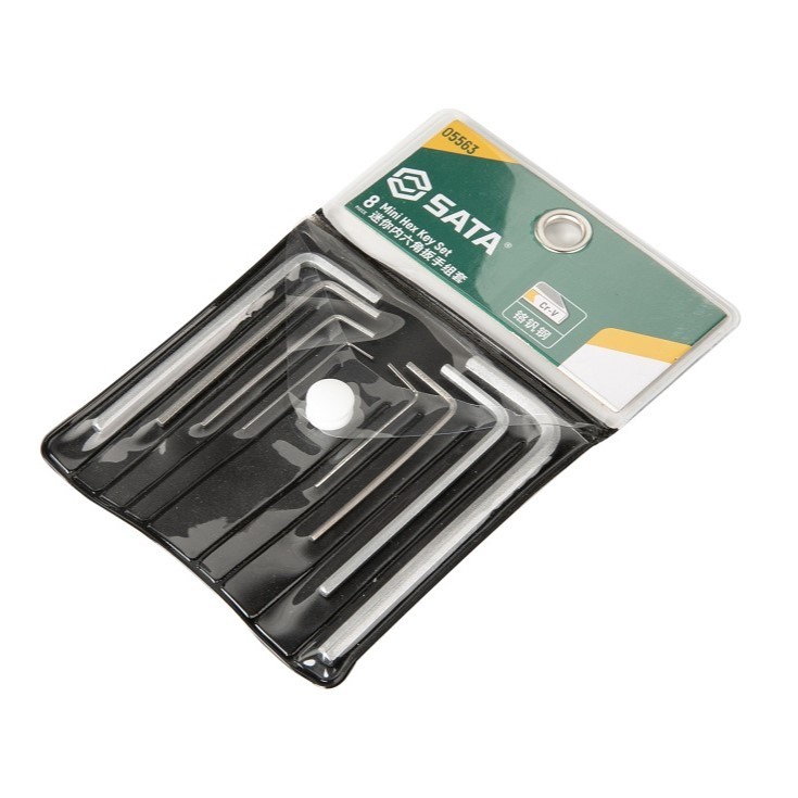 05563 SATA 8PC. MINI HEX KEY SET