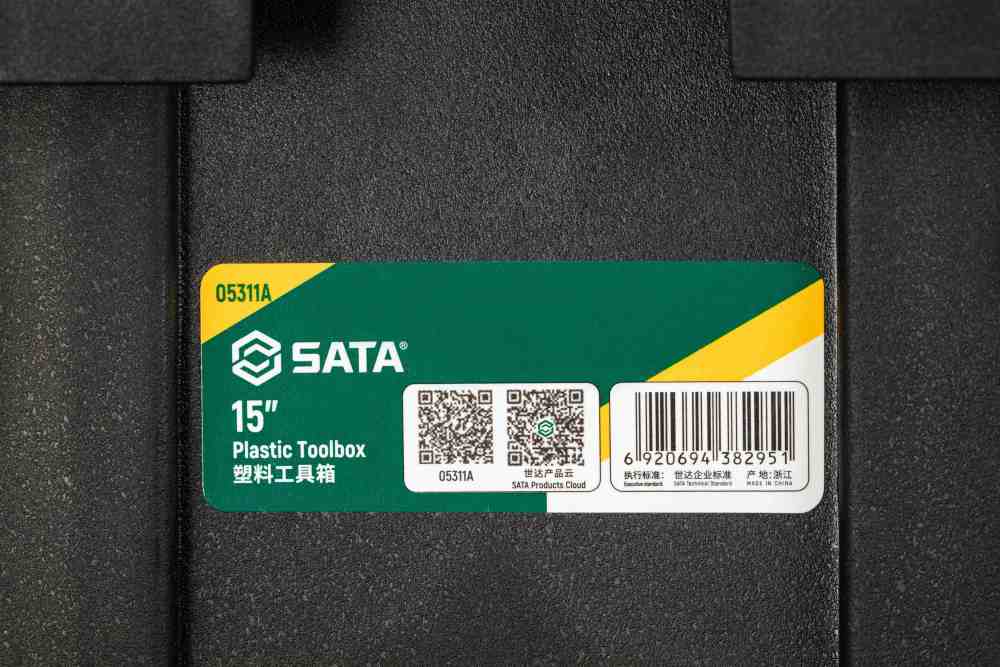 05311 SATA Plastic Toolbox 15"
