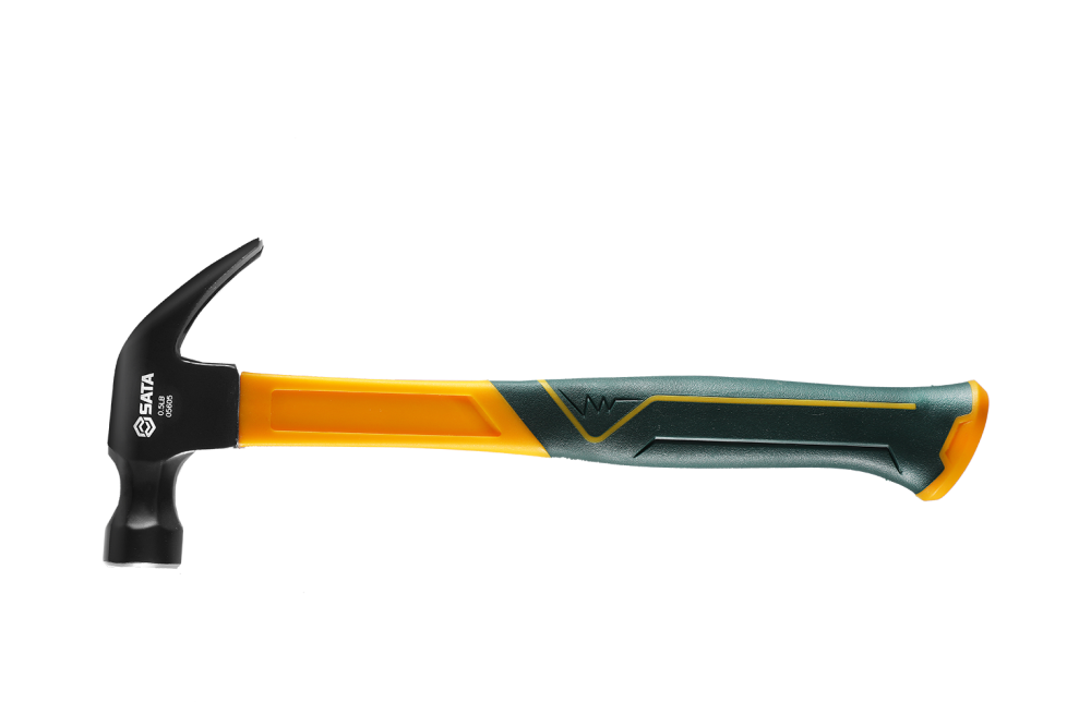 05605 SATA Fiberglass Handle Claw Hammer 0.5 LBS.