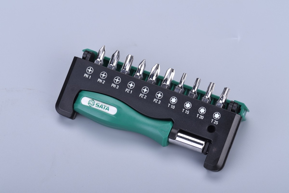 05487 SATA 10-piece screwdriver bit set