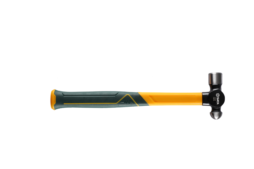 05615 SATA Fiberglass Handle Ball Pein Hammer 0.5 LBS.