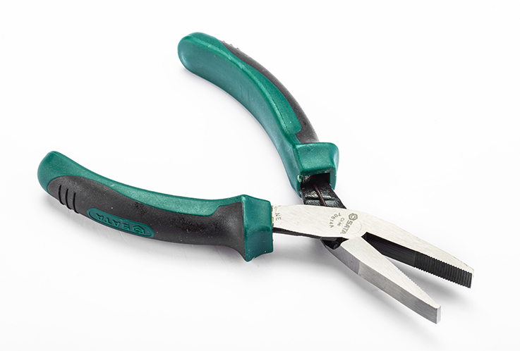 70614A SATA 5.5" High Leverage Mini Flat Nose Pliers
