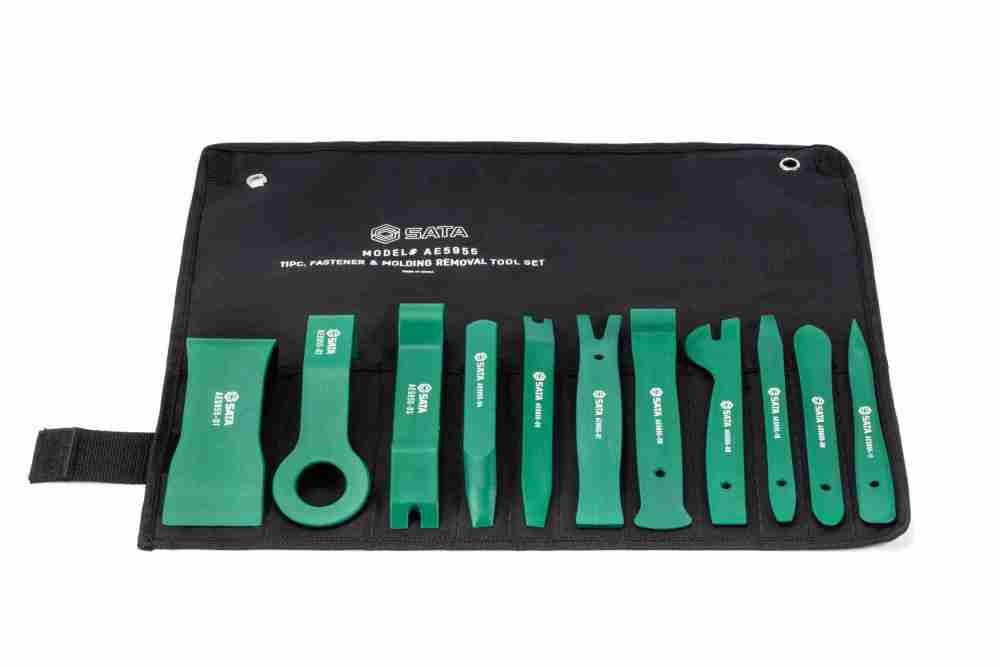 AE5955 SATA 11Pc. Auto Fastener & Molding Removal Set