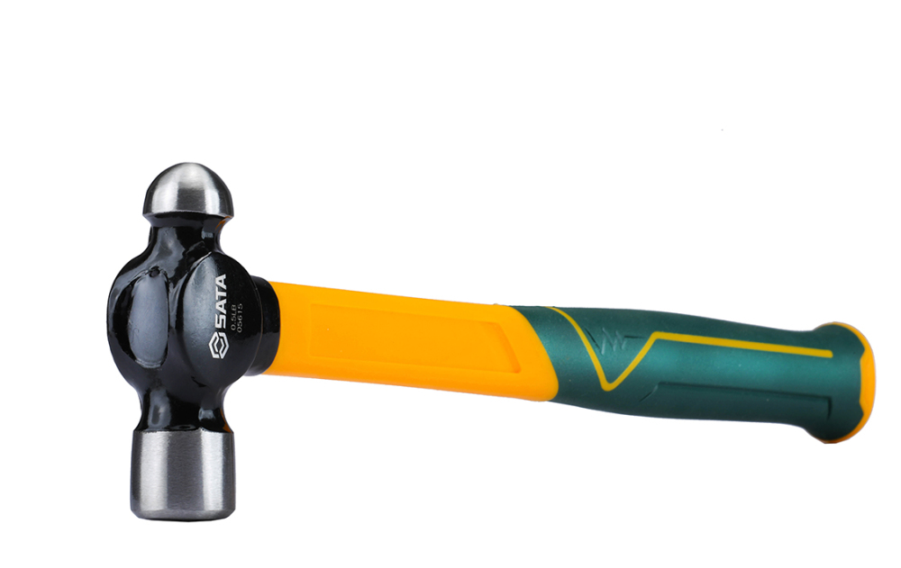 05615 SATA Fiberglass Handle Ball Pein Hammer 0.5 LBS.
