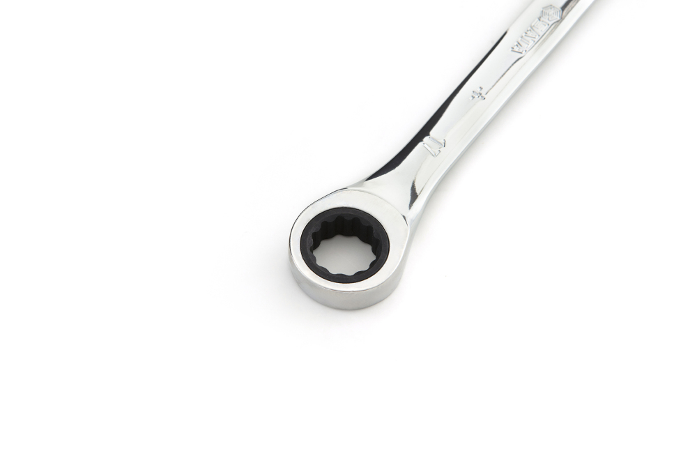 43202 SATA Full Polish Combination Ratcheting Wrench 9MM