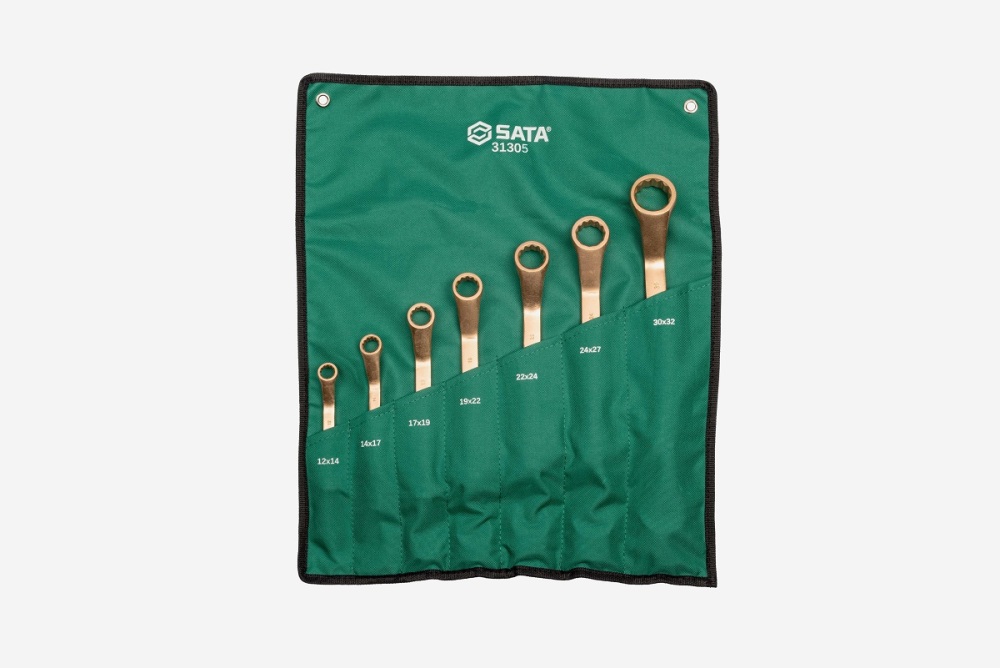 31305 SATA 7Pc. Explosion Proof Box End Wrench Set