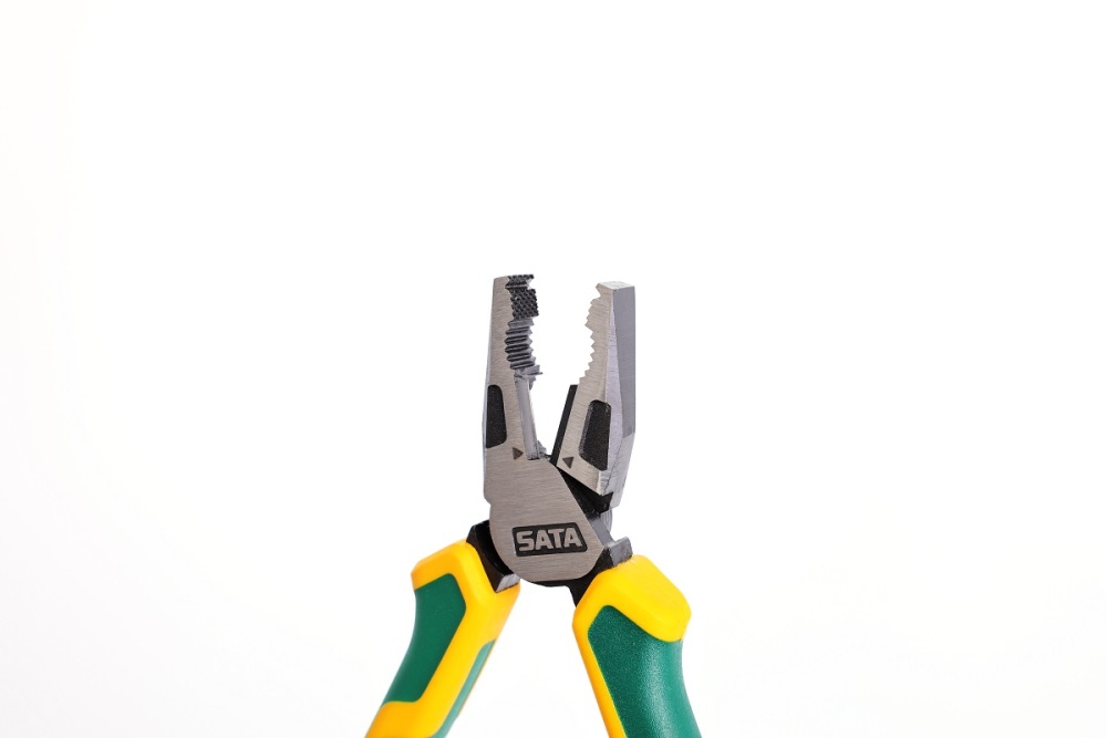 70322D SATA High Leverage Combination Pliers 7"