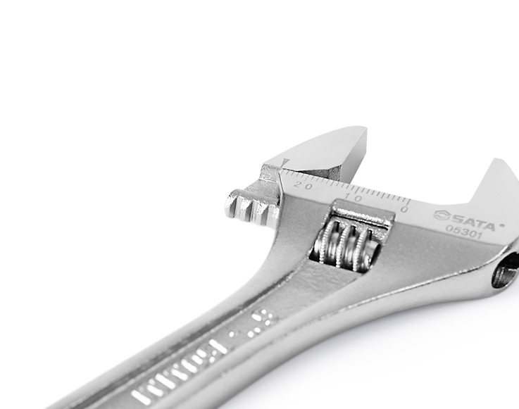 05303 SATA WIDE JAW  ADJUSTABLE WRENCH 10"