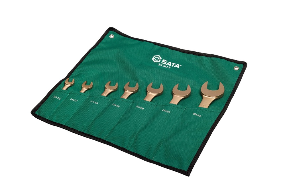 31303 SATA 7Pc. Explosion Proof Box End Wrench Set