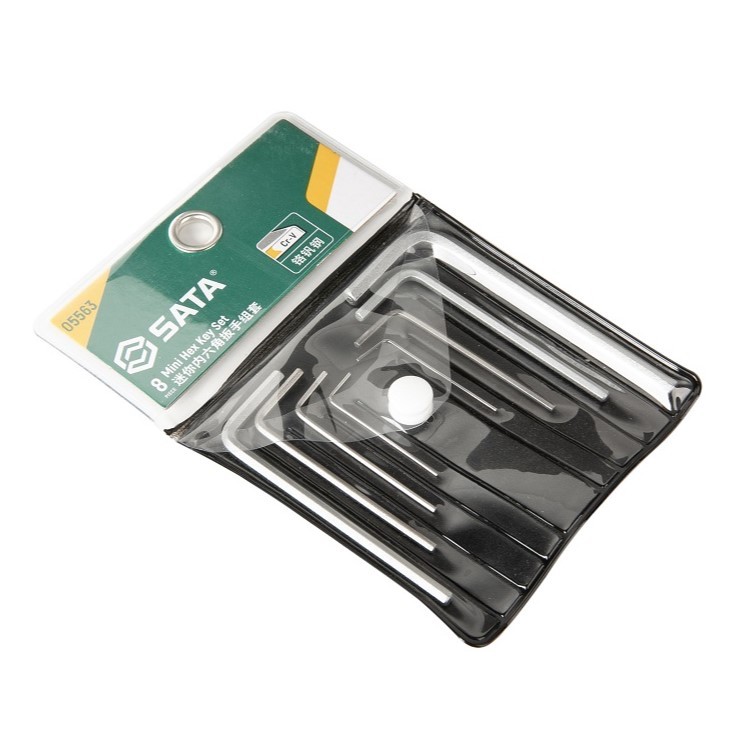 05563 SATA 8PC. MINI HEX KEY SET