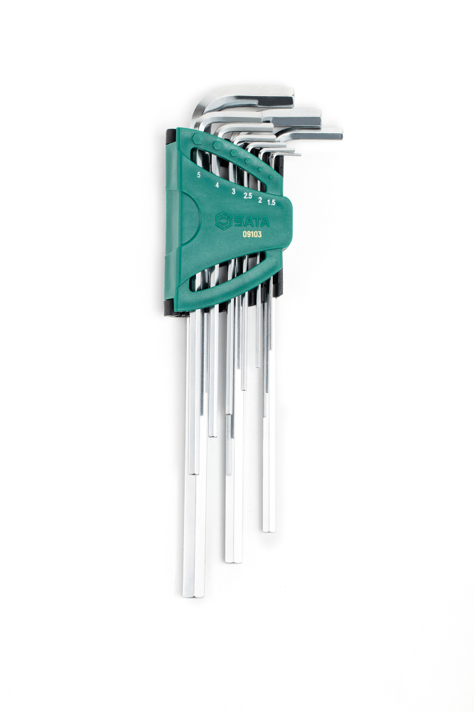 09103 SATA 9Pc. Extra Long Hex Key Set