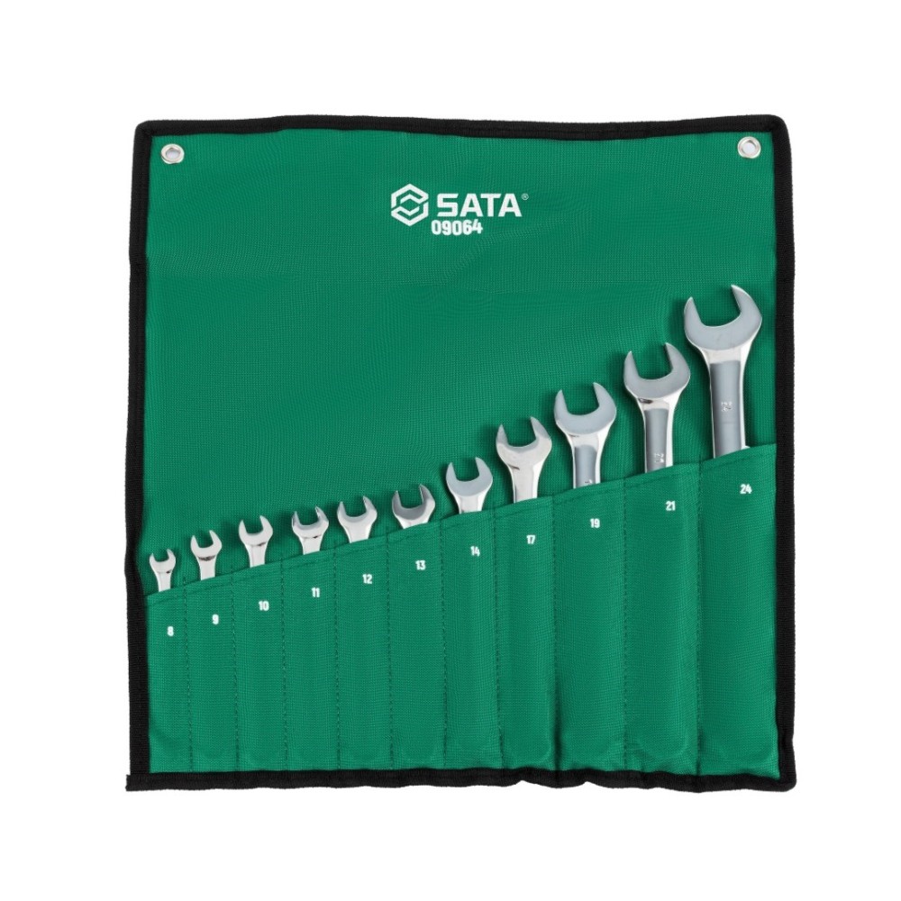 09064 SATA 11Pc. Combination Wrench Set (Metric)