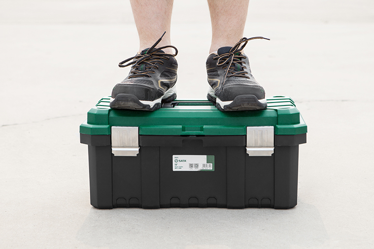 05312 SATA Plastic Toolbox 17"
