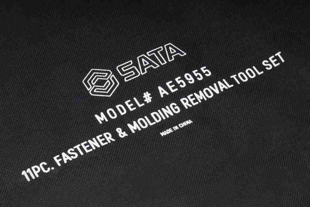 AE5955 SATA 11Pc. Auto Fastener & Molding Removal Set