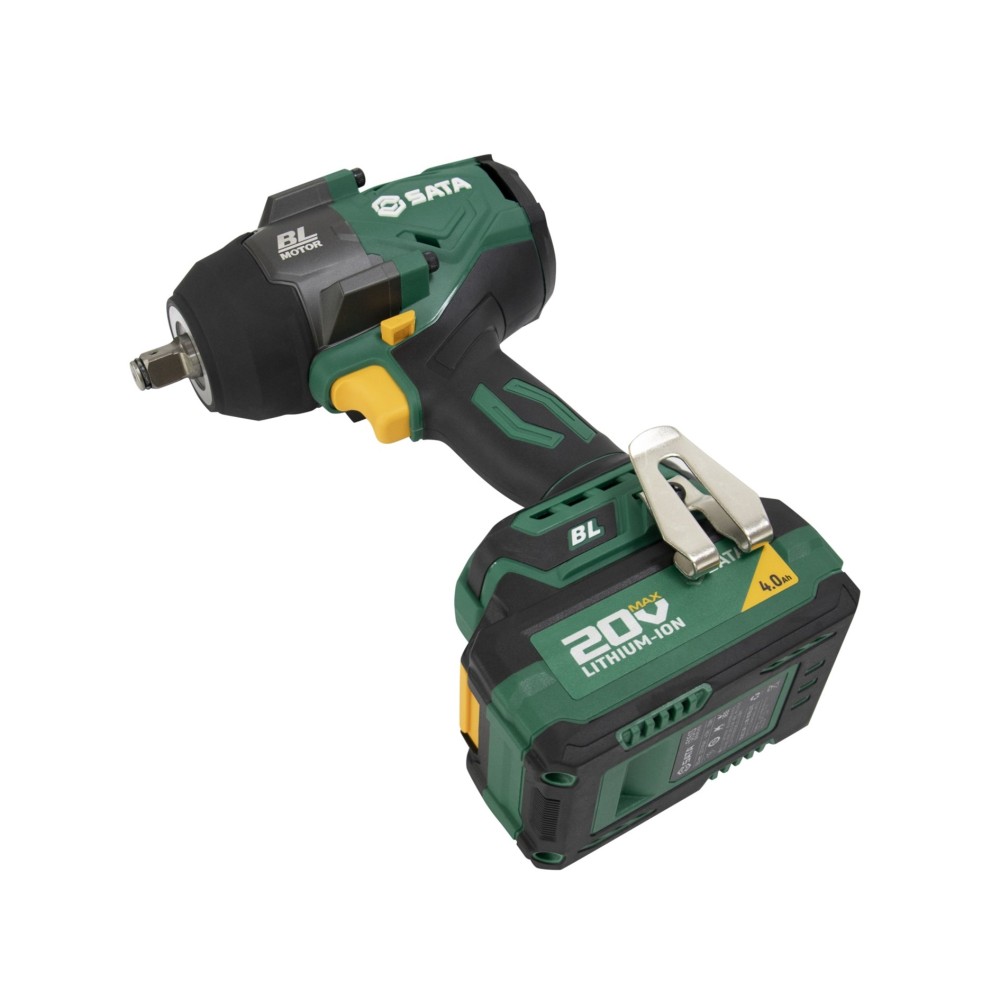 151075U SATA 20V Li-Ion Brushless Impact Wrench 800N·m (4.0Ah*2)