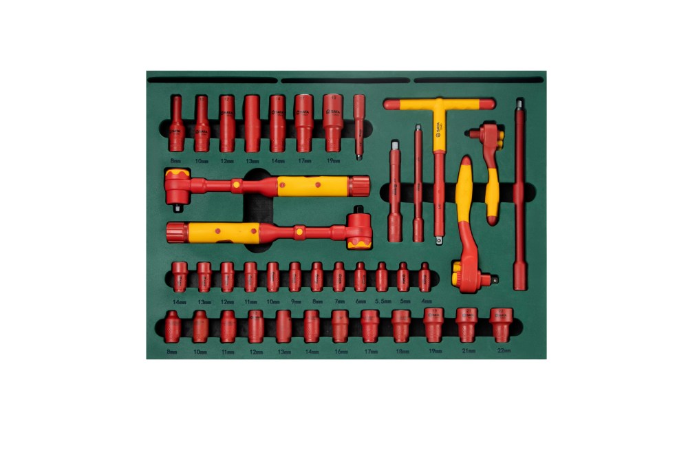 09937 SATA 166pcs  Electrical Automotive Tool Set