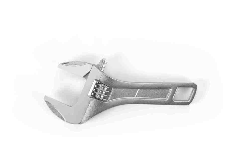 47234 SATA Wide Jaw Short Handle Adjustable Wrench 10"