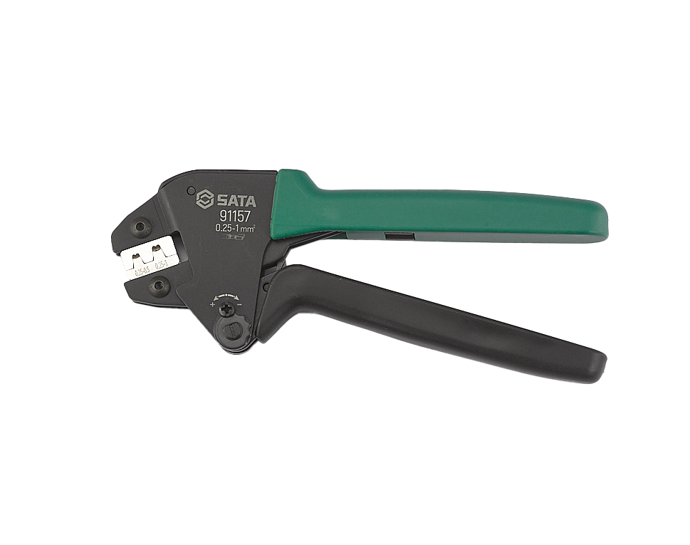91157 SATA Crimping Pliers for Open Plug Type Connectors 0.25-1mm2
