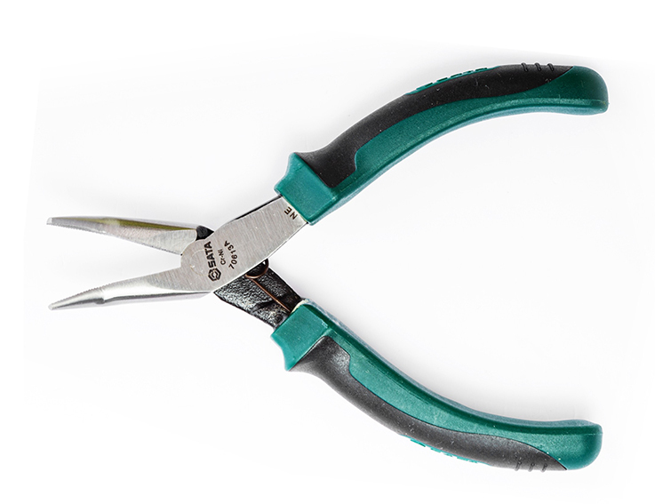 70613A SATA 5.5" High Leverage Mini Bent Nose Pliers