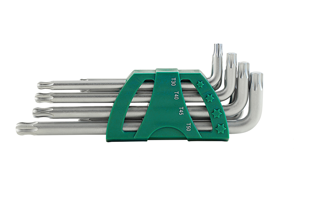 09715 SATA 9Pc. Long Arm Ball Star Key Set