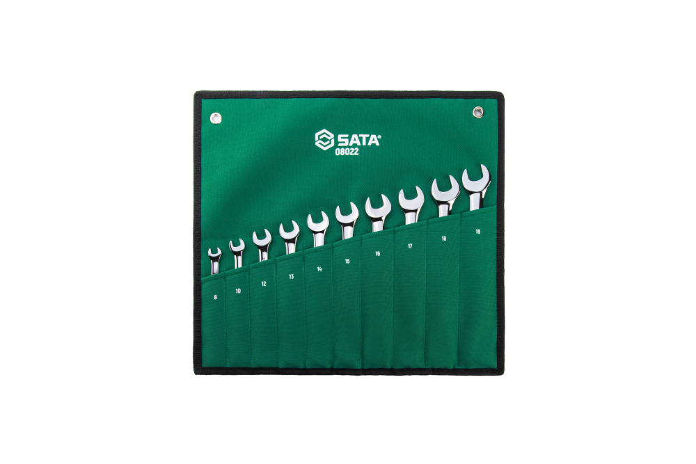 08022 SATA 10PC. Combination Wrench Set