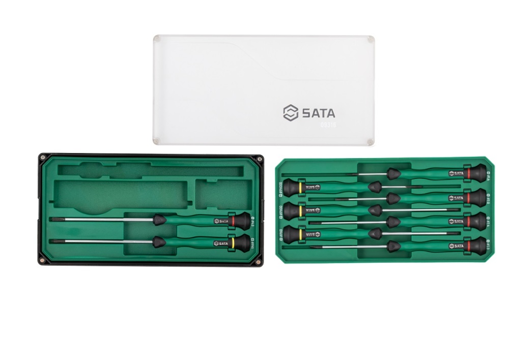ST09316SJ SATA 9 Pc. Precision Combination Screwdriver Set