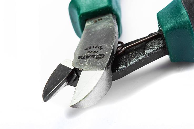 70618A SATA 5" High Leverage Mini Flush Cut Diagonal Pliers