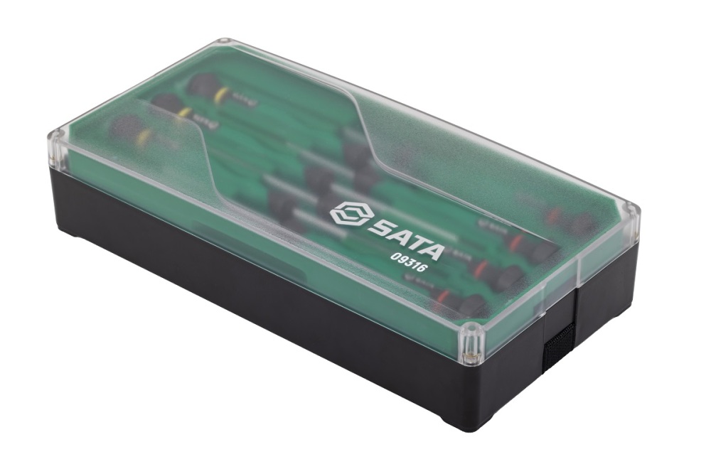 ST09316SJ SATA 9 Pc. Precision Combination Screwdriver Set