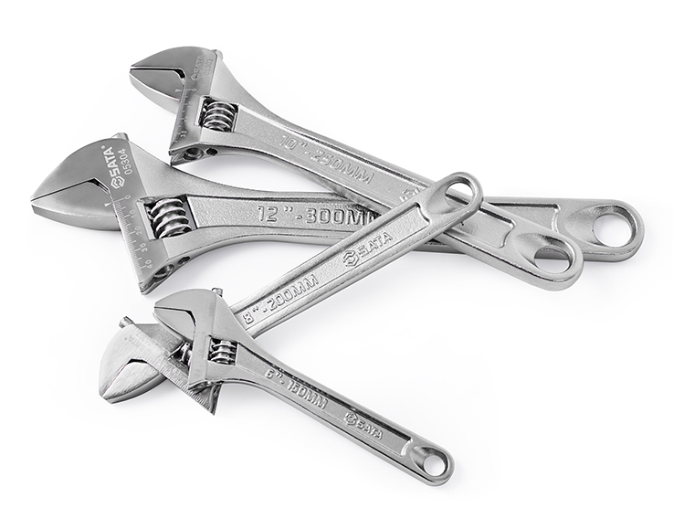 05301 SATA WIDE JAW  ADJUSTABLE WRENCH 6"