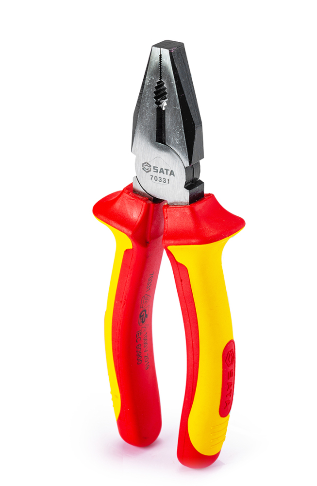 70333 SATA VDE Insulated Combination Pliers 8"