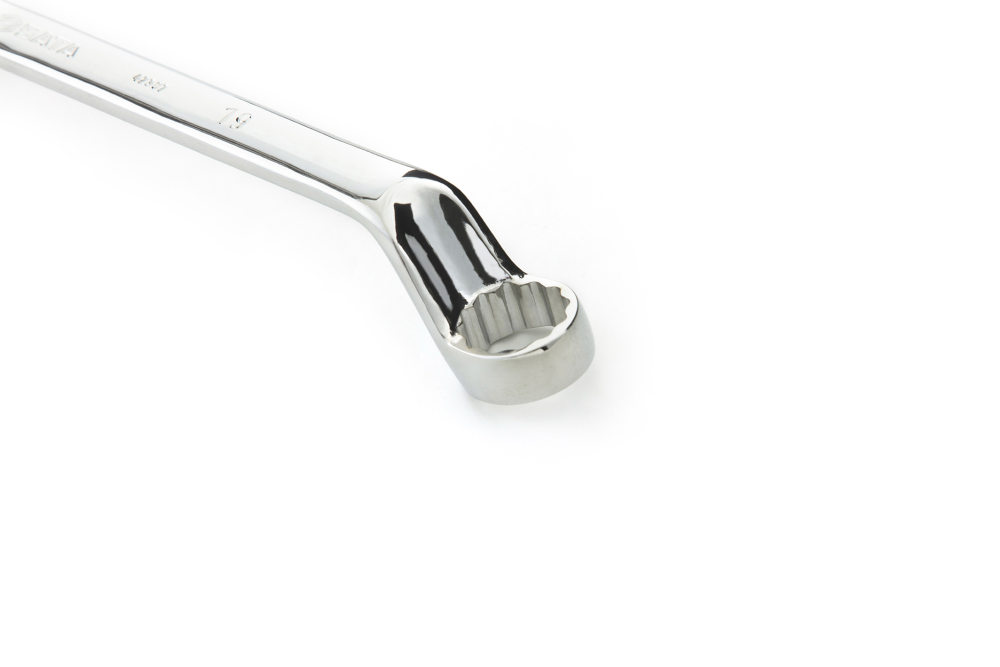 42306 SATA Full polish deep Offset Double box end Wrench 16X17MM