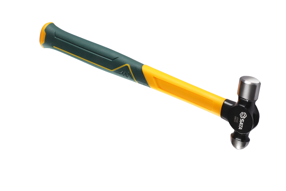 05615 SATA Fiberglass Handle Ball Pein Hammer 0.5 LBS.