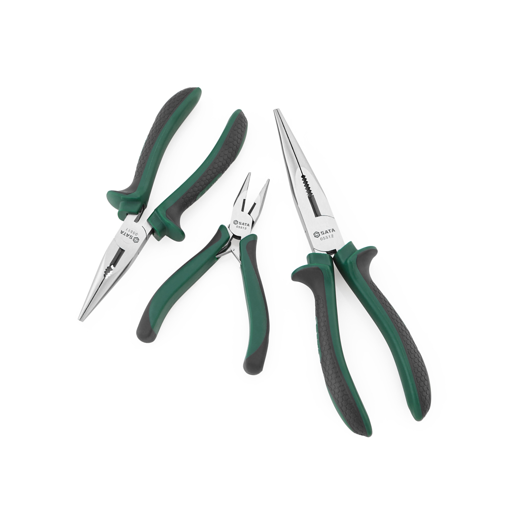 05511 SATA LONG NOSE PLIERS 6"