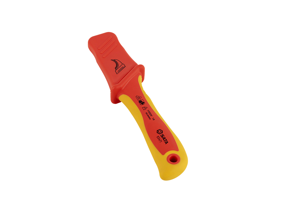 93471 SATA VDE Insulated Cable Knife, Hooked Blade