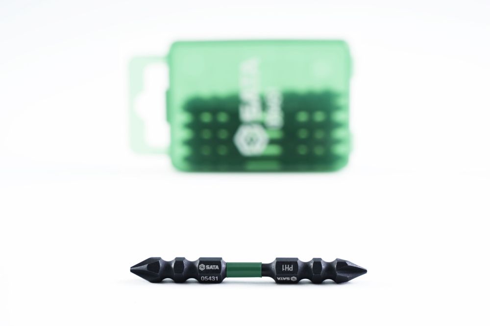 05451 SATA 10 PC 6.3mm*65mm bi-head impact bits#1