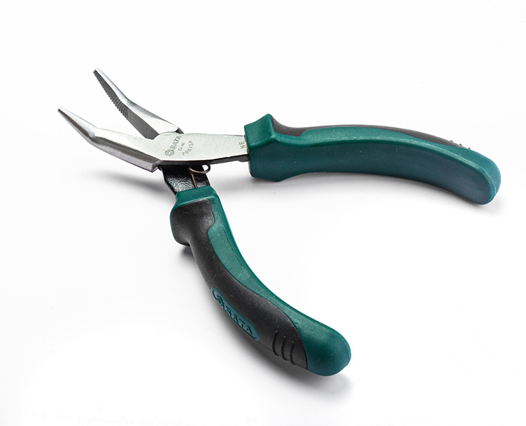 70613A SATA 5.5" High Leverage Mini Bent Nose Pliers