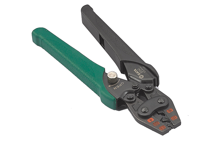 91141 SATA Crimping Pliers for Non-Insulated Terminals 0.5-6mm2