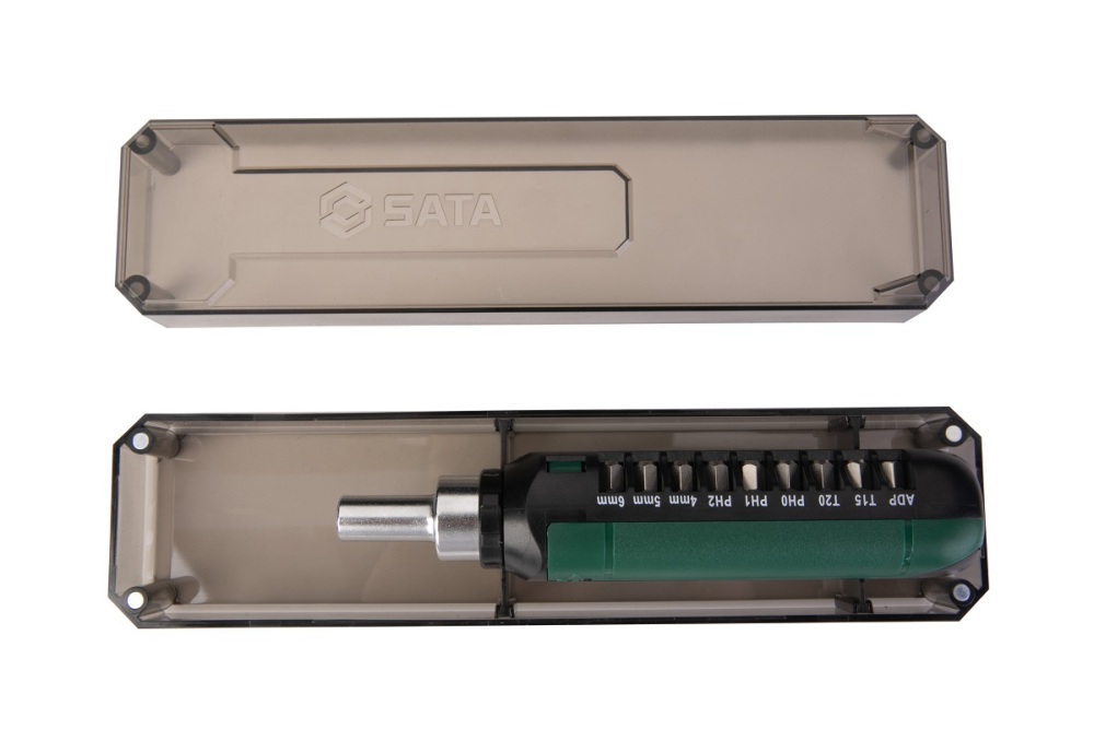 05102 SATA 15PCS RATCHET SCREWDRIVER & SOCKET KIT