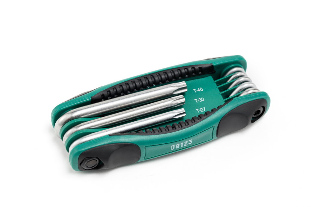 09123 SATA 8Pc. Folding Resistorx Key Set