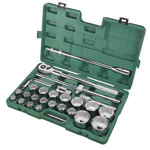 09016 SATA 26Pc. 3/4"&1" Dr. Sockets Set