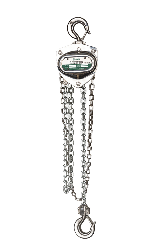 97891 SATA Stainless Steel Chain Block 1T 3m
