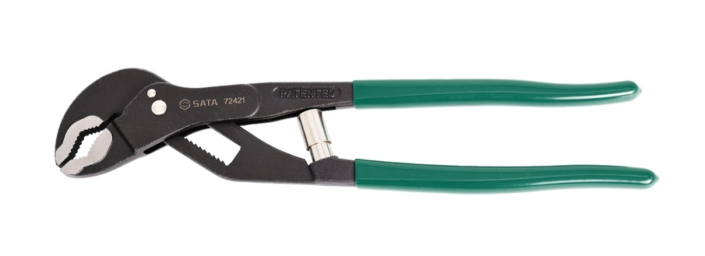 72421 SATA Quick Adjustment Groove Joint Pliers 12"