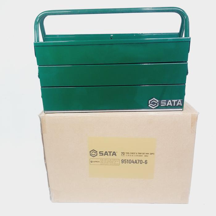 95104A70-6 SATA 70PC TOOL CHEST & TRAY SET MM (6PT)