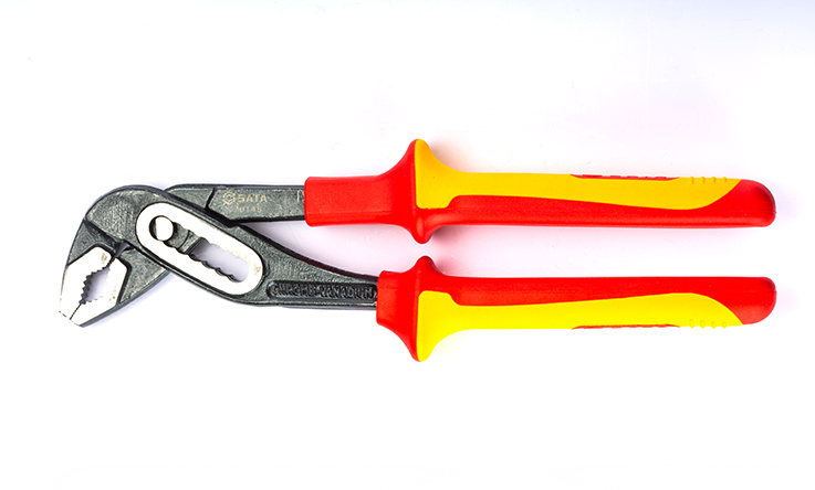 70145 SATA VDE Insulated Water Pump Pliers 10"