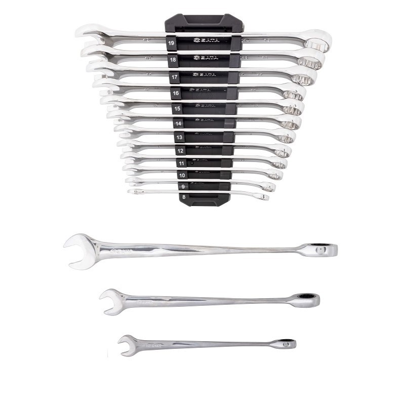 09014G SATA 128+1Pc 1/4''&3/8''&1/2'' Dr. Master Tool Set