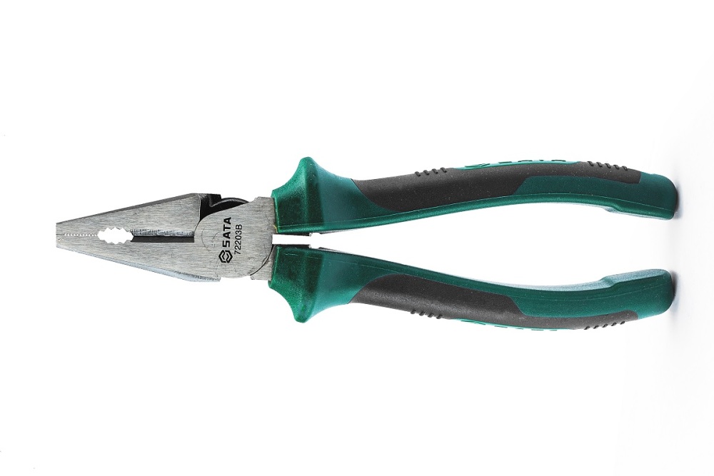 72201B SATA High Leverage Combination Pliers 6"