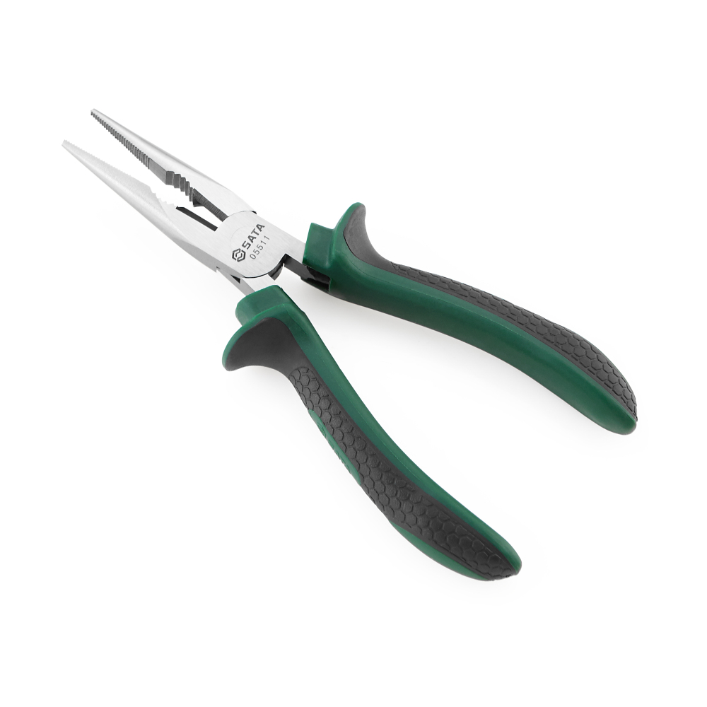 05511 SATA LONG NOSE PLIERS 6"